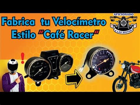 Crea Tu Propio Veloc Metro Estilo Caf Racer Youtube