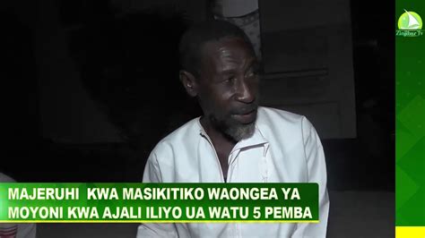 Majeruhi Kwa Masikitiko Waongea Ya Moyoni Kwa Ajali Iliyoua Watu