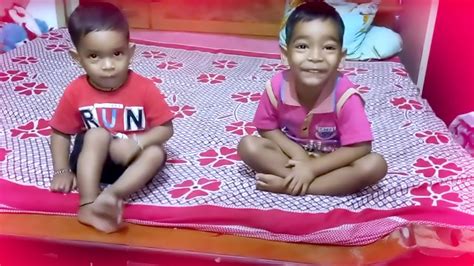 Rudransh And Aarav Masti With Father Youtube