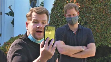 Prince Harry tells James Corden he and Meghan left 'toxic' UK to ...