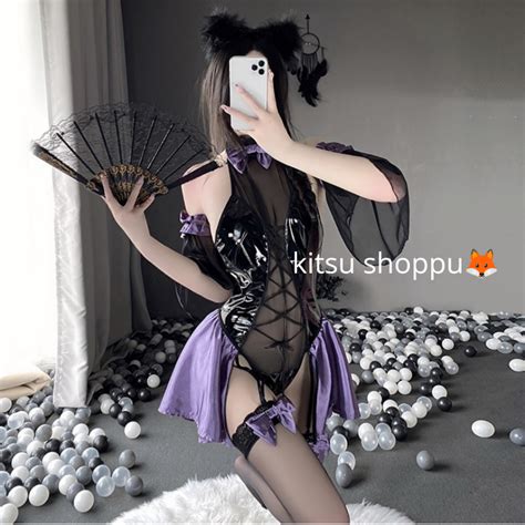 Jual KITSU SHOPPU Set Lingerie Anime Costume Cosplay Bodysuit Premium