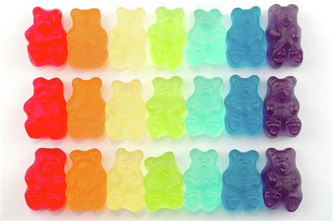 Rainbow Jelly Bear Candy by Melissa Ross