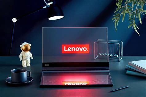 transparent laptop shows lenovos clear vision  future working