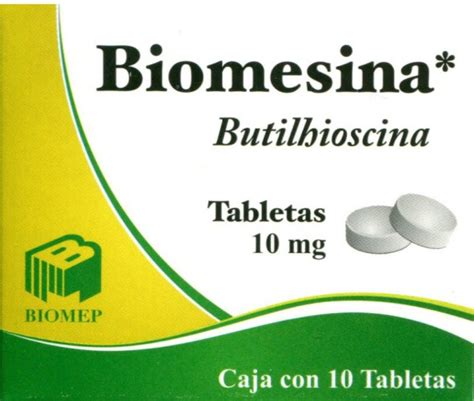 Dilopsan Biomesina C 10 Tabletas 10mg