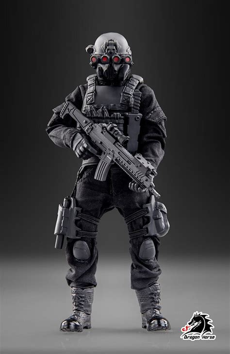 SCP Foundation Series MTF Alpha-1 Red Right Hand 1/12 Scale Action ...