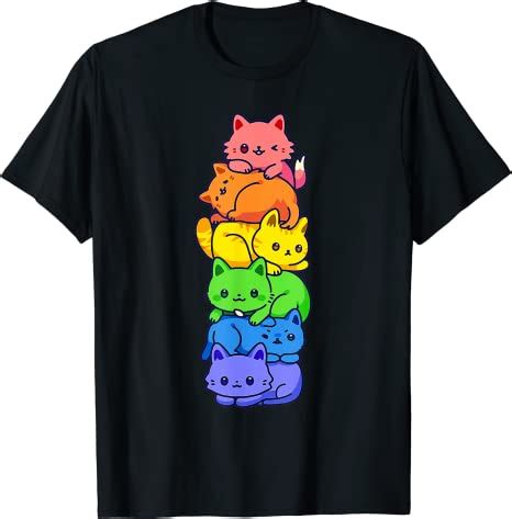 Gay Pride Cat Png Lgbt Cute Kawaii Png Cats Pile Anime Rainbow Flag Planner D