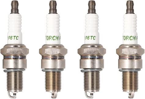 Amazon PK4 TORCH F6TC Spark Plug Replace For NGK BP6ES Spark Plug