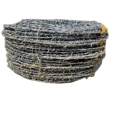 Tata 8mm Galvanized Iron Barbed Wire At Rs 130 Kg Barbed Wire In