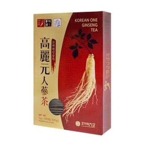 Ginseng Tea Extract Korean Ginseng Granule Tea Health Food 3g X 50