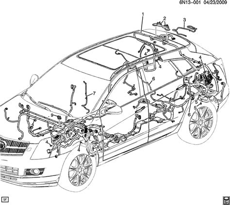 Exploring The Anatomy Of Cadillac Srx A Visual Parts Diagram