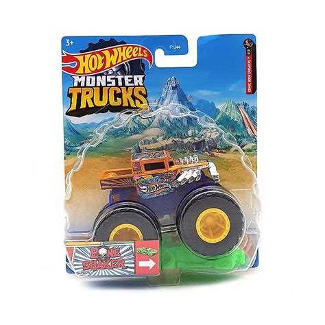 Hot Wheels Monster Trucks Bone Shaker Mini Hunts