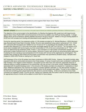 Fillable Online Research Citrusrdf Identification Of Bacillus