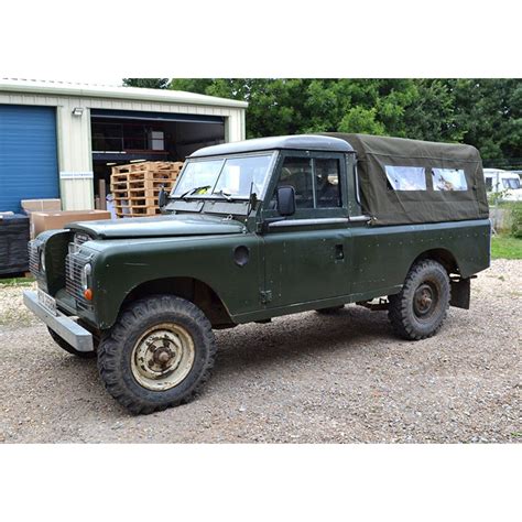 Soft Top Cab Fit With Side Windows Canvas Green For Defender Series