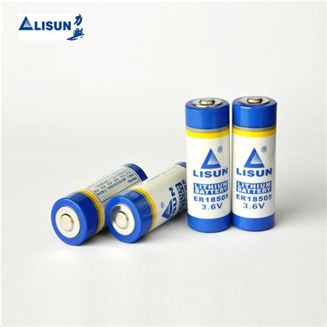 3 6V Er18505 2 3A 4000mAh Li Socl2 Battery With ISO9001 Approved Latest