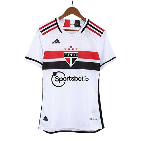 Camiseta Auténtica Sao Paulo FC 2023 24 Primera Equipación Local Hombre