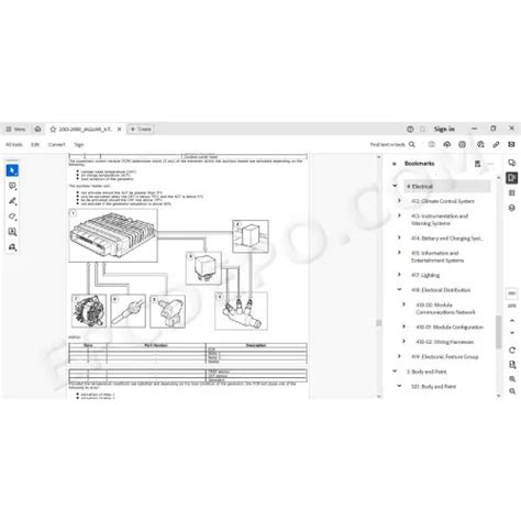 Jaguar X Type 2001 2009 Service Manual