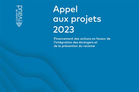 Appel Aux Projets 2023 Financement Des Actions En Faveur De L