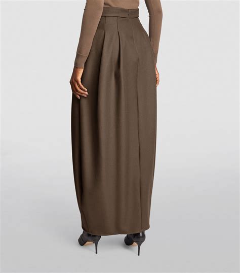 Max Mara Wool Oversized Skirt Harrods AE