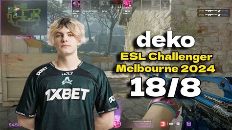 CS2 POV Aurora Deko 18 8 Vs Rebels Ancient ESL Challenger Melbourne