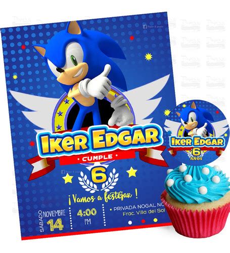 Imagenes De Sonic Para Invitaciones Yuwie