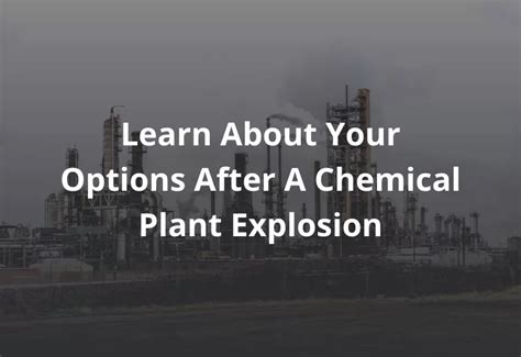 Texas Chemical Plant Explosion Claims