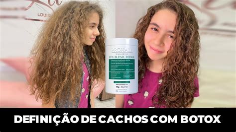 Botox Em Cabelo Cacheado Sem Defini O E Muito Volumoso Passo A Passo