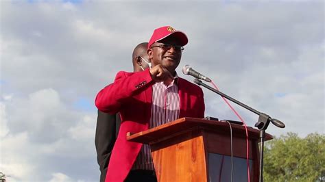 Full Speech Mwonzora Lays Into Chamisa Says He Is Dinning With Zanu PF