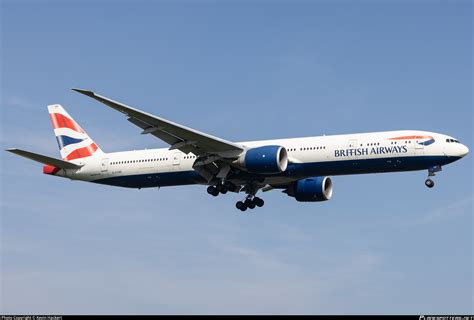 G STBD British Airways Boeing 777 36NER Photo By Kevin Hackert ID