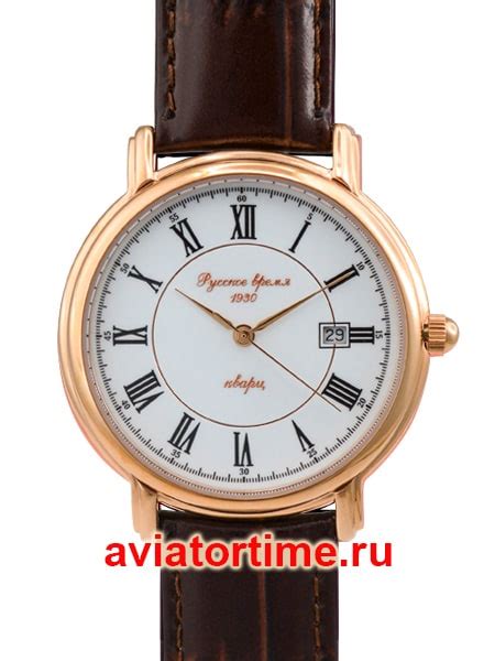 Часы Русское время 1889530. Российские наручные часы. Официальный сайт.