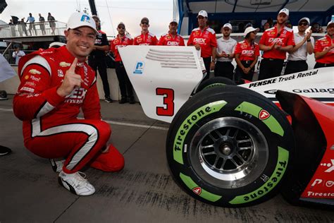 Indycar Mclaughlin Takes The Pole In Nashville