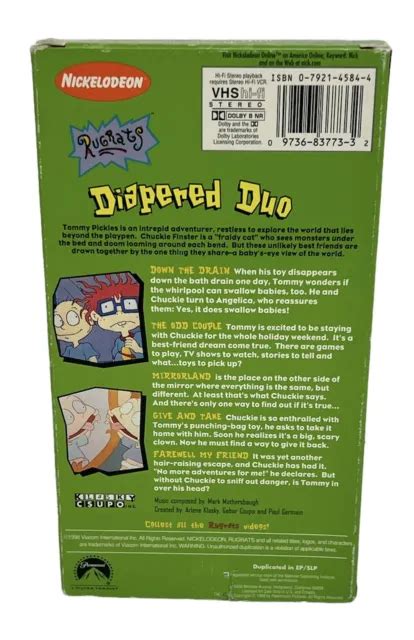 VHS RUGRATS Diapered Duo VHS 1998 8 51 PicClick UK