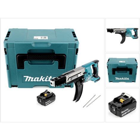 Makita Dfr F J Visseuse Magazine V Mm X Batterie Ah