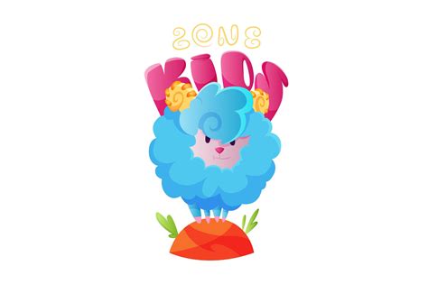 Kids zone. Toys fun playing zone | Decorative Illustrations ~ Creative Market