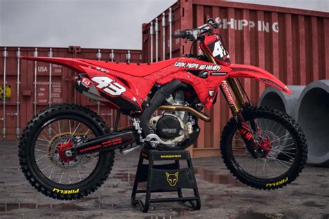 Dirt Bike Graphics Kit For Honda SQUAD Red OMXGraphics