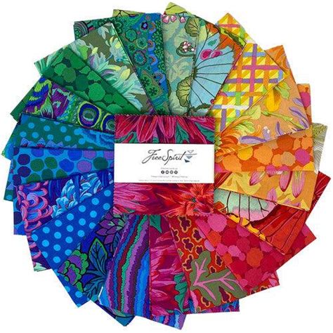 Kaffe Fassett Collective Classic Plus 5 Square Pack Fb6cpgp Rainb Austin Sewing