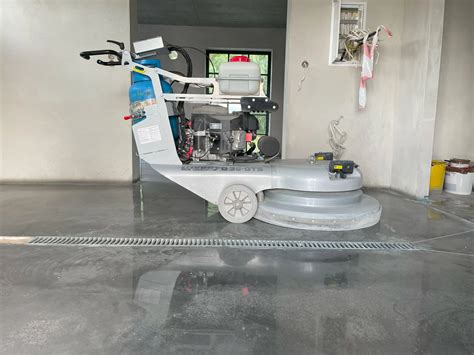 The history of the origin of polishing concrete floors