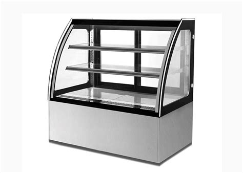 Refrigerated Patisserie Pastry Display Countersventilated Cooling