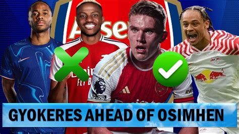 Arsenal More Active On Gyökeres Transfer Osimhen To Arsenal Deal Iced