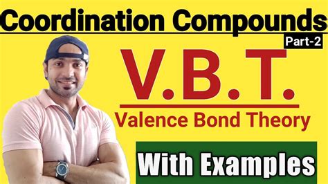 Vbt Valence Bond Theory Coordination Compounds With Examples Youtube