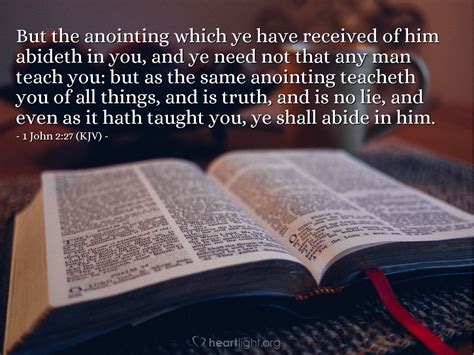 Todays Verse 1 John 227 Kjv Emmanuel Baptist Church