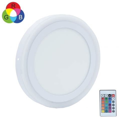 Nadgradni LED Panel 18W 6W RGB Sa Daljinskim Okrugli Nadgradni LED Paneli