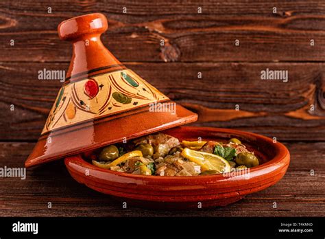 Couscous De Tajine D Agneau Marocaine Banque De Photographies Et D