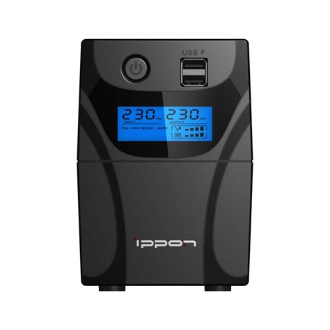 Источник бесперебойного питания IPPON Back Power Pro II 800 480Вт 800ВА ...