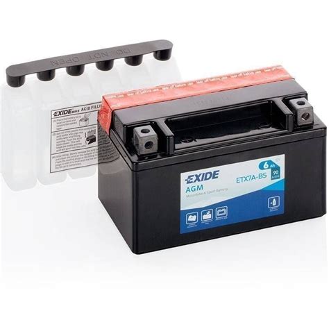 Exide YTX7A BS Batería 12V 6Ah Precio en oferta