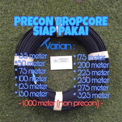 Jual Kabel Fo Meter Precon Siap Pakai Ftth Dropcore Core