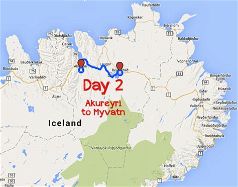 Iceland Road Trip Day 2: Drive to Myvatn | As Her World Turns