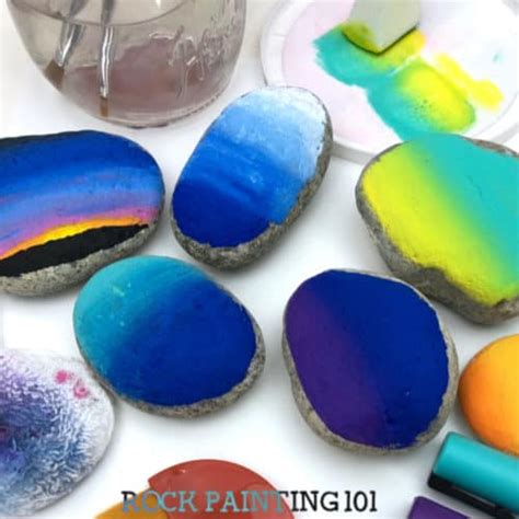 How To Master Blending Paints On Rocks Rock Painting 101