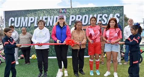 Entrega Tania Flores Cancha De Futbol De Pasto Sint Tico