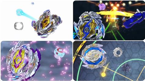 All Luinor Burst Finishes In Beyblade Burst Season Youtube