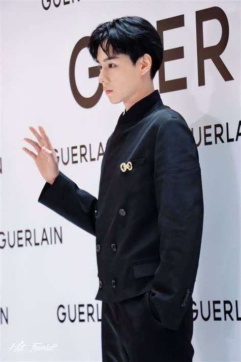 胡一天 Hu Yitian Updates on Twitter 230518 Guerlain brand event 胡一天